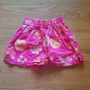 Kids flower shorts